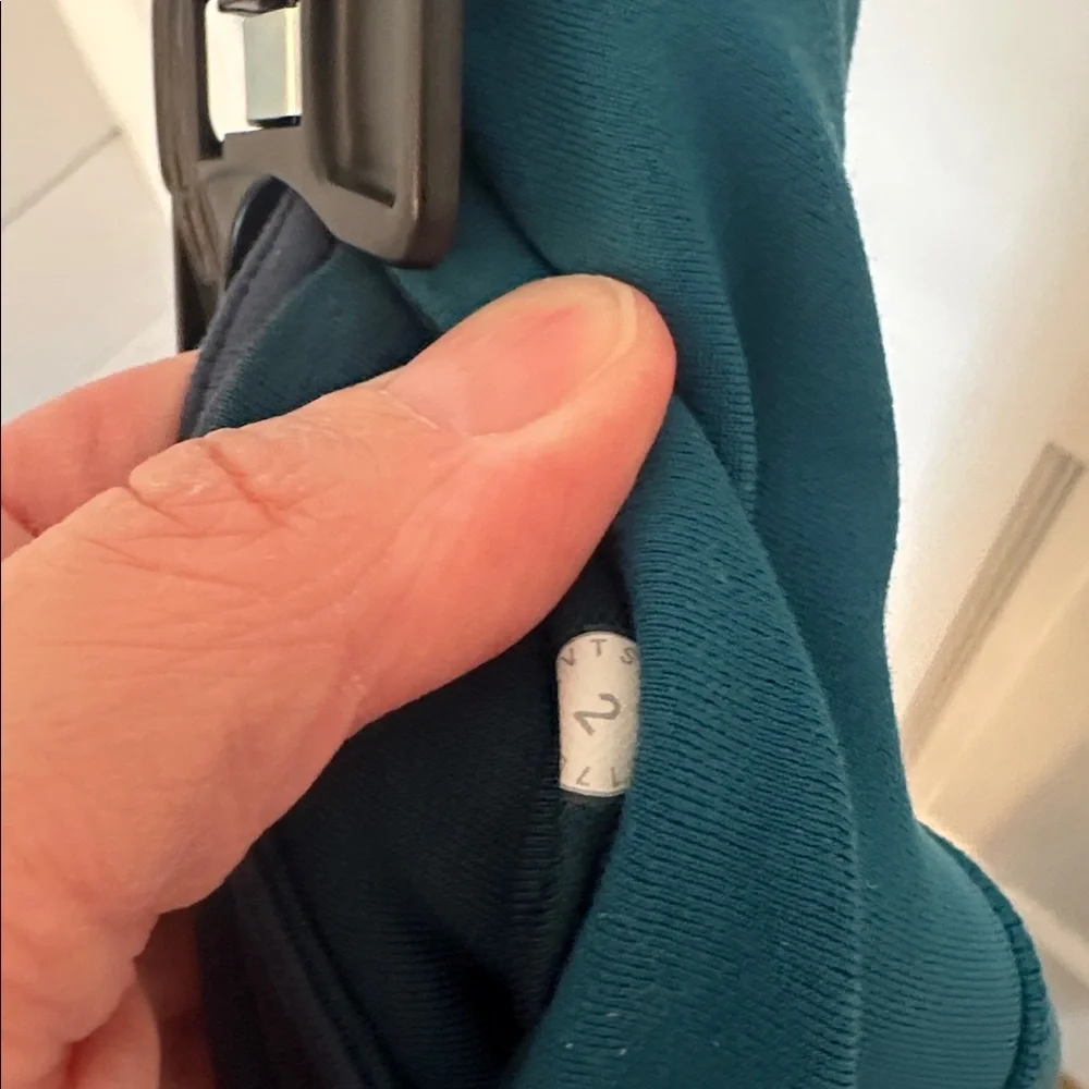 Lululemon Teal‎ High-Waist Active Leggings size 2 EUC